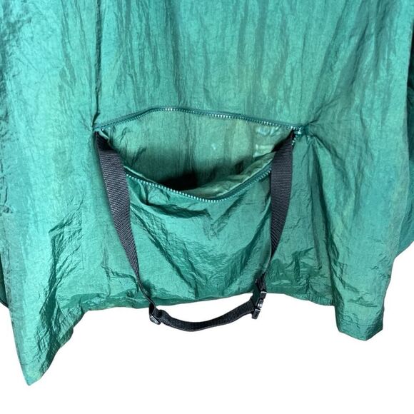 Vintage MLB Oakland A’s Packable Pro Player Windbreaker Jacket With Hood - Picture 6 of 8